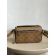 Louis Vuitton POCHETTE MÉTIS Metis EAST WEST Handbag (M46279) Yellow Flower, Monogram Canvas, Size: 21.5x13.5x6cm