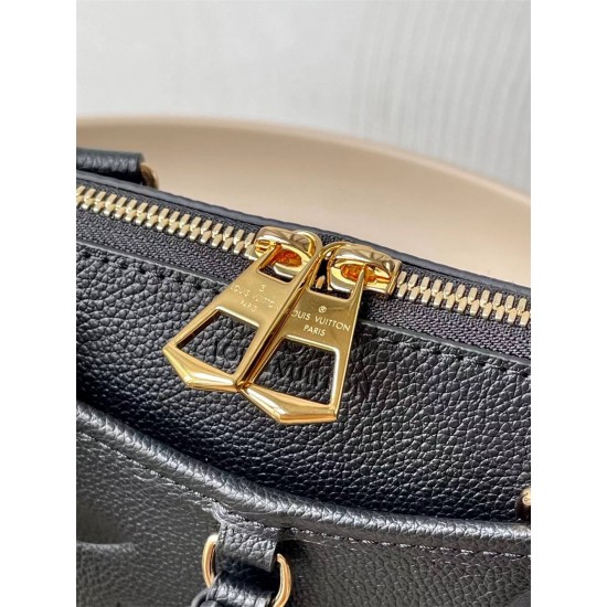 Louis Vuitton TRIANON Small Handbag (M46488) Black, Trianon Small Handbag in Monogram Empreinte Embossed Leather, Size: 28x18x8cm