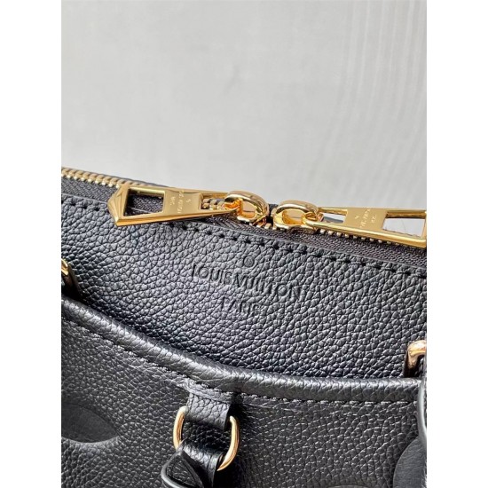 Louis Vuitton TRIANON Small Handbag (M46488) Black, Trianon Small Handbag in Monogram Empreinte Embossed Leather, Size: 28x18x8cm