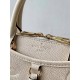 Louis Vuitton TRIANON Small Handbag (M46503) White, Trianon Small Handbag in Monogram Empreinte Embossed Leather, Size: 28x18x8cm