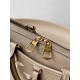 Louis Vuitton TRIANON Small Handbag (M46585) Gray, Trianon Small Handbag in Monogram Empreinte Grained Leather, Size: 28x18x8cm