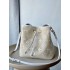 Louis Vuitton NéoNoé NeoNoe Medium Handbag (M22852) White, Size: 26x26x17.5cm