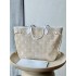 Louis Vuitton NEVERFULL Medium Handbag (M22839) White, Size: 31x28x14cm