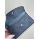 Louis Vuitton Recto Verso Cardholder Wallet (M81287) Black, Size: 13x9.5x2.5cm