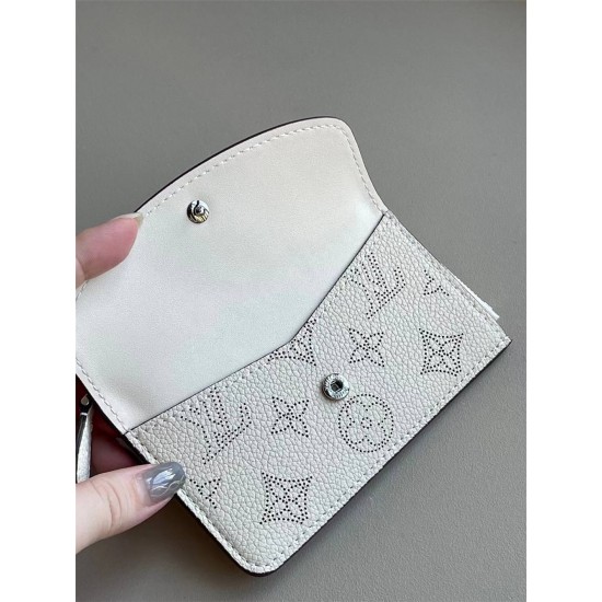 Louis Vuitton Recto Verso Cardholder Wallet (M81287) White, Size: 13x9.5x2.5cm