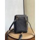 Louis Vuitton TINY You Shoulder Bag (M80738) Black, 2021 Summer By The Pool Collection, Size: 13x19x8cm