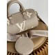 Louis Vuitton PAPILLON BB Handbag (M46031) Gray, Classic Papillon Handbag in Monogram Empreinte Embossed Leather, Size: 20x10x10cm