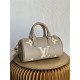 Louis Vuitton PAPILLON BB Handbag (M46031) Gray, Classic Papillon Handbag in Monogram Empreinte Embossed Leather, Size: 20x10x10cm