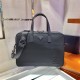 Prada 2VE005 Re-Nylon And Leather Briefcase In Black 2VE005  38x28x6.5cm