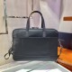 Prada 2VE005 Re-Nylon And Leather Briefcase In Black 2VE005  38x28x6.5cm