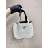 mini Dynamique  Leather Mini Bag 1BA349   White  18x16x10cm