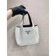 mini Dynamique  Leather Mini Bag 1BA349   White  18x16x10cm