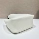 mini Dynamique  Leather Mini Bag 1BA349   White  18x16x10cm