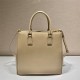 Prada Saffiano leather handbag (1BA304) High   apricot  33x31x15cm