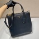 Prada Saffiano leather handbag (1BA304) High   Black  33x31x15cm