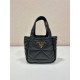 Small Nappa-leather Dynamique Bag With Topstitching 1BG451   Lambskin   Black  18x16x10cm