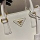 Prada Galleria Saffiano Leather Mini-bag  1BA906 Galleria Saffiano Leather   White  20x15x9.5cm