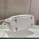 Prada Galleria Saffiano Leather Mini-bag  1BA906 Galleria Saffiano Leather   White  20x15x9.5cm