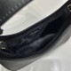 Re-nylon Shoulder Bag Hobo 1BH611   Black  21x16x7.5cm