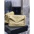 Yves Saint Laurent YSL Loulou Large 35 Puffer Sheepskin Bag Yellow Gold Hardware Model: 577475-1 Size: 35x23x13.5cm