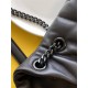 Yves Saint Laurent YSL Loulou Large 35 Puffer Sheepskin Bag Black Black Hardware Model: 577475-1 Size: 35x23x13.5cm