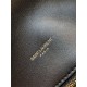 Yves Saint Laurent YSL Loulou Large 35 Puffer Sheepskin Bag Black Gold Hardware Model: 577475-1 Size: 35x23x13.5cm