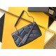 Yves Saint Laurent YSL Loulou Medium 29 Puffer Sheepskin Bag Black Silver Hardware Model: 577476 Size: 29x17x11cm