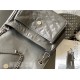 Yves Saint Laurent YSL Niki Large 28 Calfskin Bag Dark Grey Model: 633158 Size: 28x20.5x8.5cm