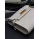 Yves Saint Laurent YSL Manhattan Mini 19 White Gold Hardware Smooth Leather Model: 727766 Size: 19×14×4cm