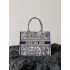 Dior book tote  oblique  36*27*16cm medium tiger zoo