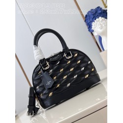 Louis Vuitton Alma BB bag with snag M83019 black 23.5 x 17.5 x 11.5cm