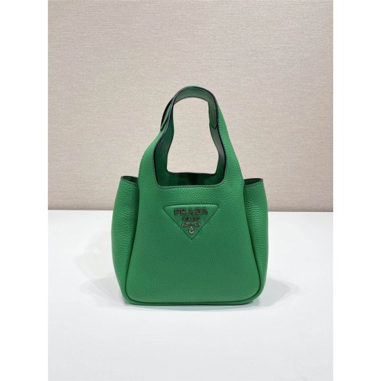 Prada mini bag 18x16x10cm in green 1BA349