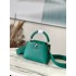 Louis Vuitton M59434 deep green Capucines mini BB 21 x 14 x 8cm