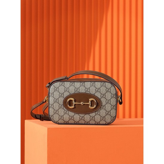 Gucci Horsebit camera bag #760196# 20*13*6cm