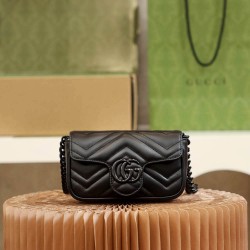 Gucci GG Marmont So black 16.5*10*5cm