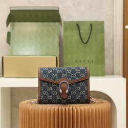 Gucci Dionysus WOC Denim 20*13*6cm