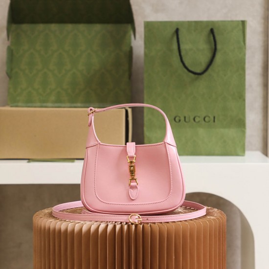 Gucci Jackie 1961 pink mini 19*13*3cm