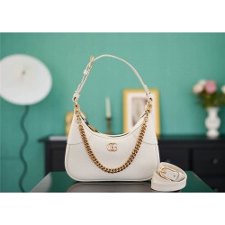 Gucci Aphrodite mini 25x 19x7cm white leather