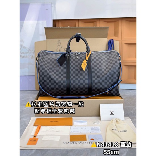 Louis Vuitton KEEPALL BANDOULIÈRE 55 N41418   55cm