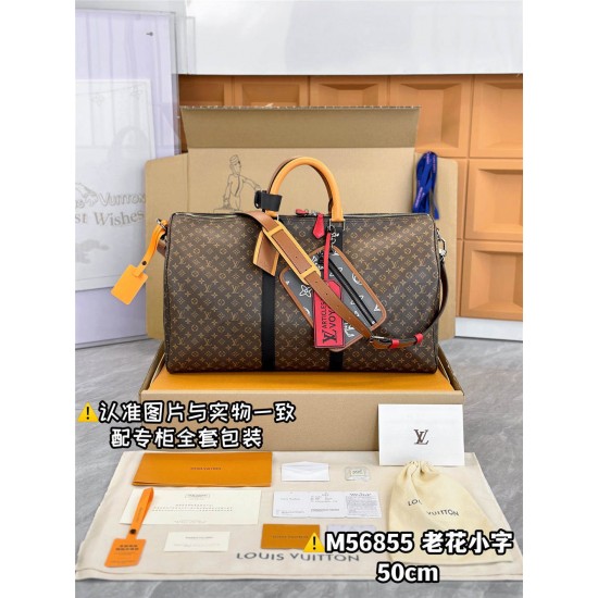 Louis Vuitton KEEPALL BANDOULIERE 50cm 50x29x23cm M56856