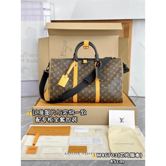 Louis Vuitton KEEPALL BANDOULIÈRE 45 M46703  45 x 27 x 20cm