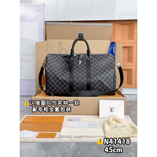 Louis Vuitton N41418  KEEPALL BANDOULIÈRE 45   45 x 27 x 20cm