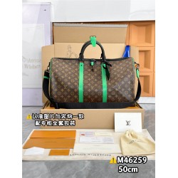 Louis Vuitton KEEPALL BANDOULIÈRE 50   M46259  50 x 29 x 23cm