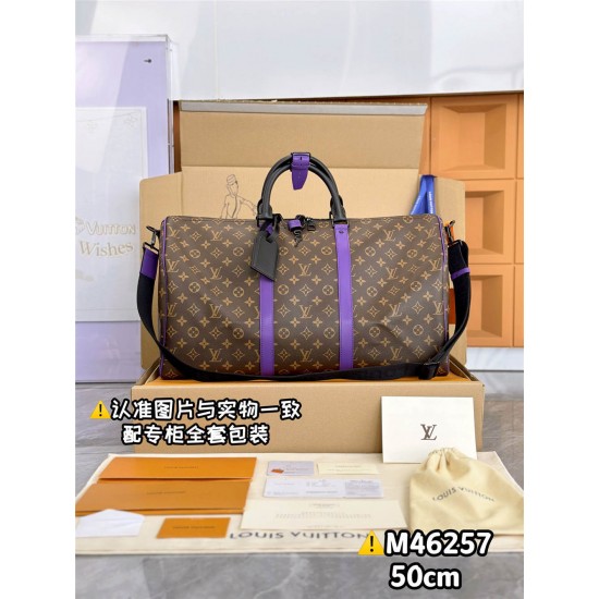 Louis Vuitton M46257  KEEPALL BANDOULIÈRE 50   50 x 29 x 23cm