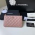 Chanel wallet pink bag 20x12.2x1cm