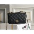 Chanel WOC black 19*12*3.5cm Hass leather caviar