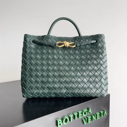 Bottega Veneta Andiamo 32*24*12cm green