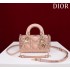 Dior Lady D-Joy super mini 16.5*10*6cm pink