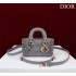 Dior Lady D-Joy super mini 16.5*10*6cm grey