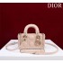 Dior Lady D-Joy super mini 16.5*10*6cm pink